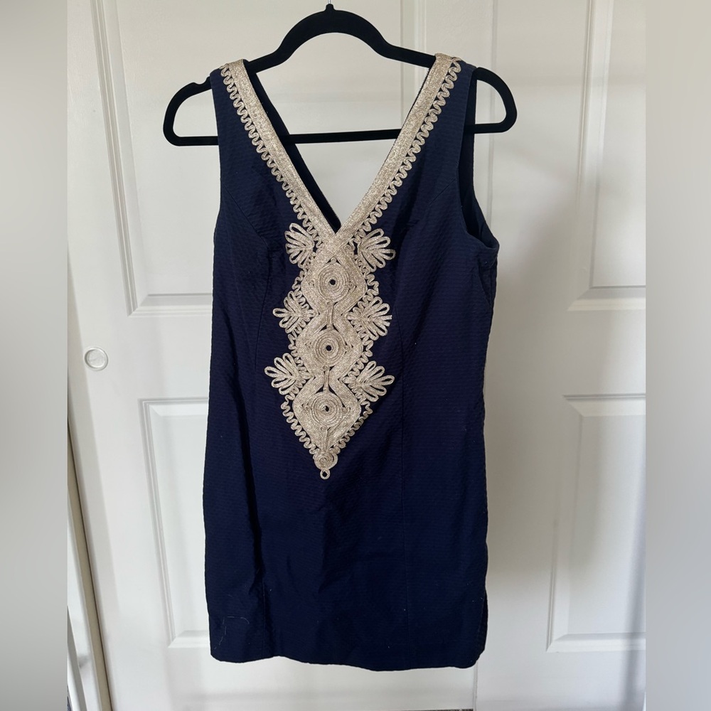 Lilly Pulitzer Navy Shift Dress
